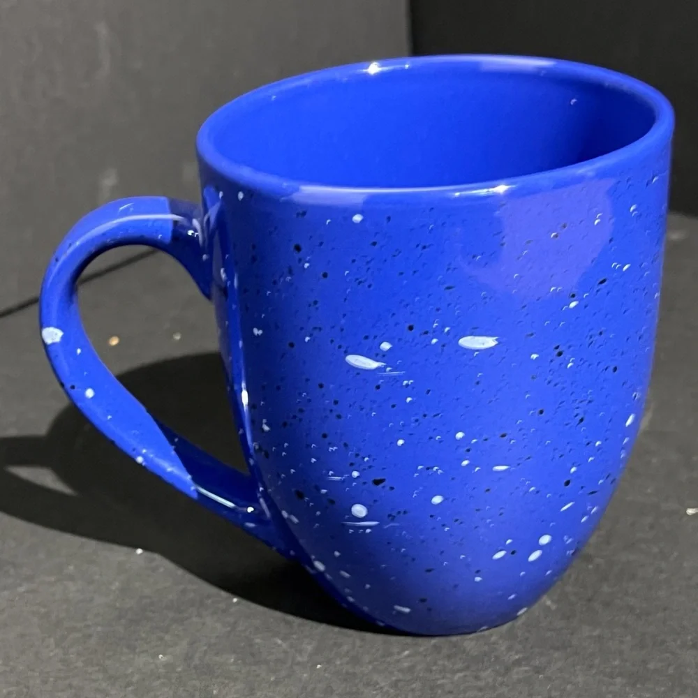 University of‎ Florida UF Gators Mug Blue Speckled Ceramic Bistro Coffee Cup